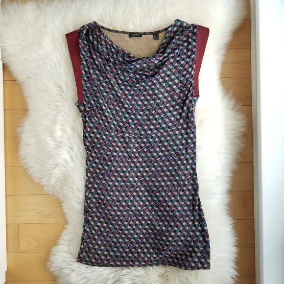 Esprit | Abstract dotted print sleeveless top (S) - Picture 7 of 7